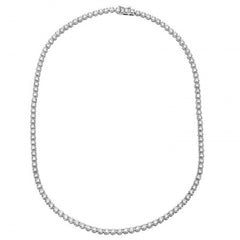 Jai's 14K White Gold 5-carat Diamond Tennis Necklace