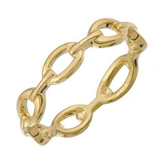 Jai's 14K Yellow Gold Link Ring