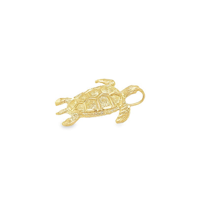 Jai's 14K Yellow Gold Turtle Pendant