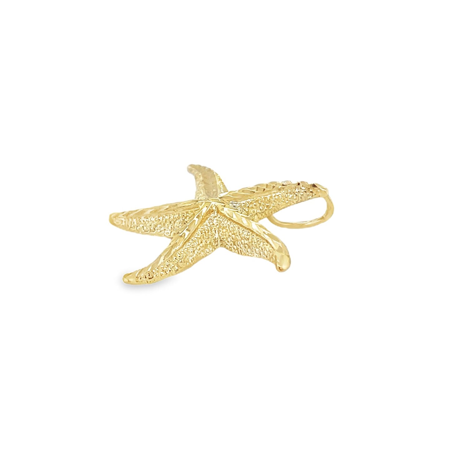 Jai's 14K Yellow Gold Starfish Pendant