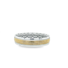 Tacori's 18K Two-tone Geometric Wedding Band