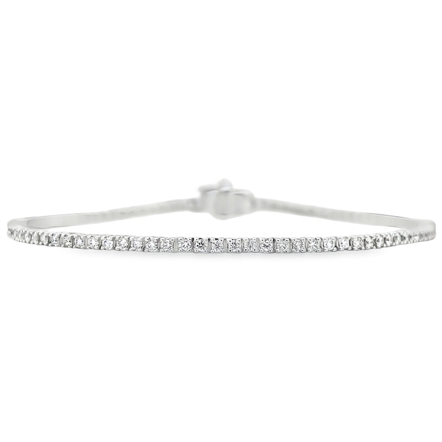 Morris & David's 14K White Gold Diamond Tennis Bracelet