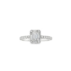 Jai's 14K White Gold Diamond Engagement Ring