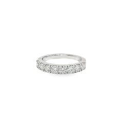 Jai's 14K White Gold 1-carat Diamond Semi-pave Ring