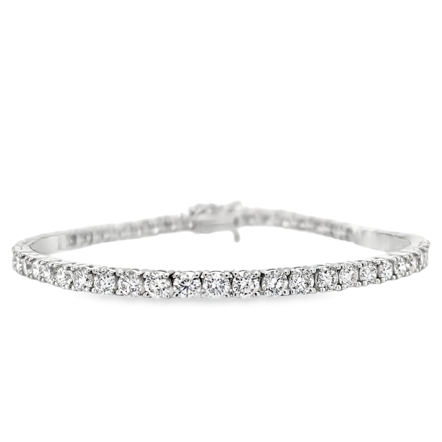 Jai's 14K White Gold 7.5-carat Diamond Tennis Bracelet