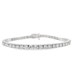 Jai's 14K White Gold 7.5-carat Diamond Tennis Bracelet