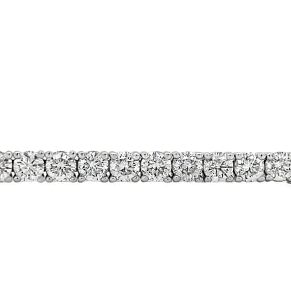 Jai's 14K White Gold 7.5-carat Diamond Tennis Bracelet