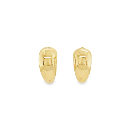 Jai's 14K Yellow Gold Hooked Studs