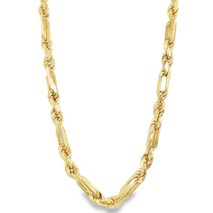 Jai's 14K Yellow Gold Figa-rope Chain