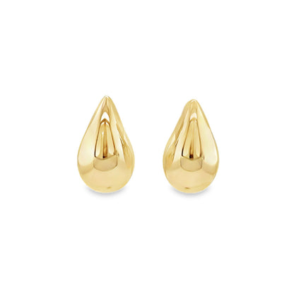 Jai's 14K Yellow Gold Teardrop Studs