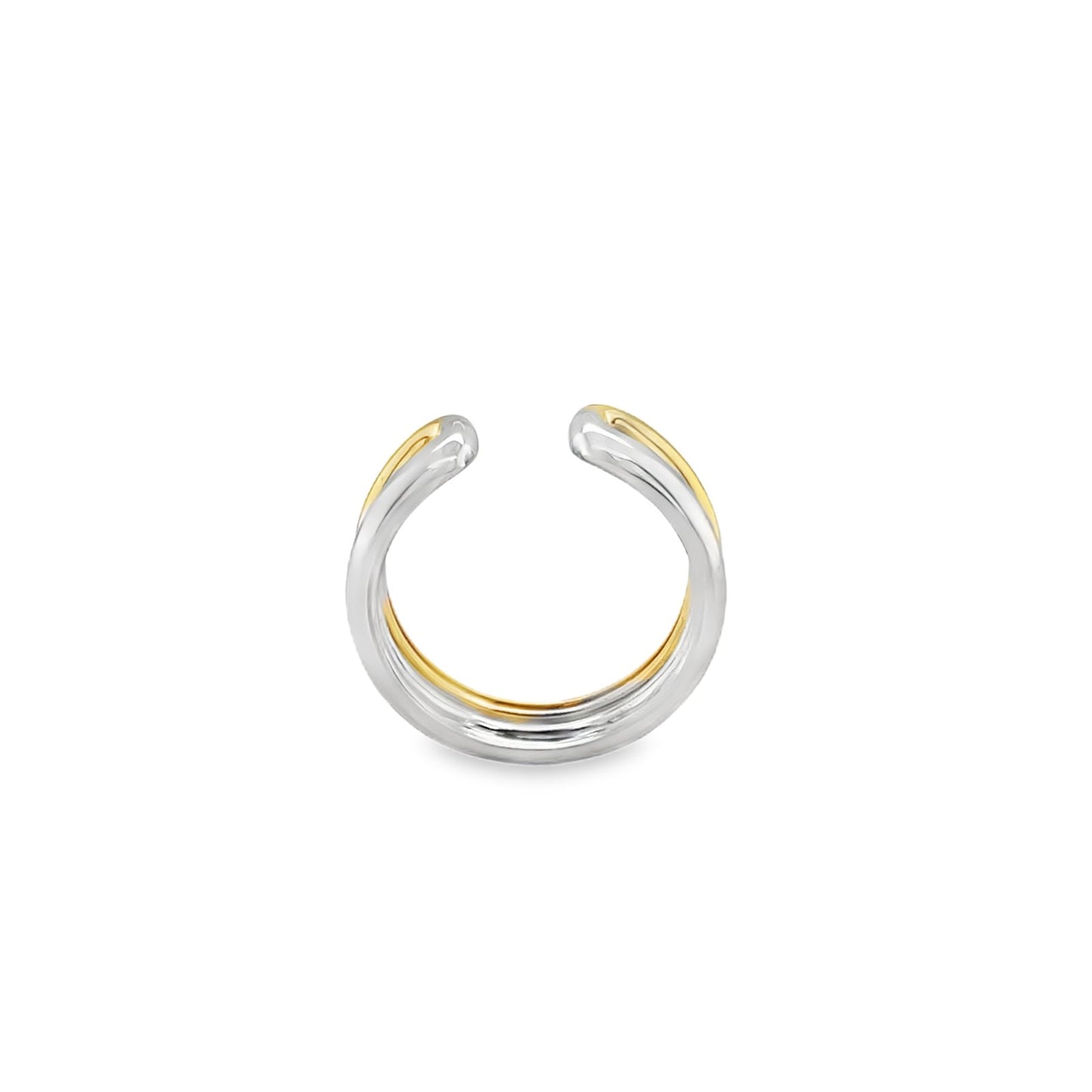 Jai's 14K Two-tone Open-band Ring