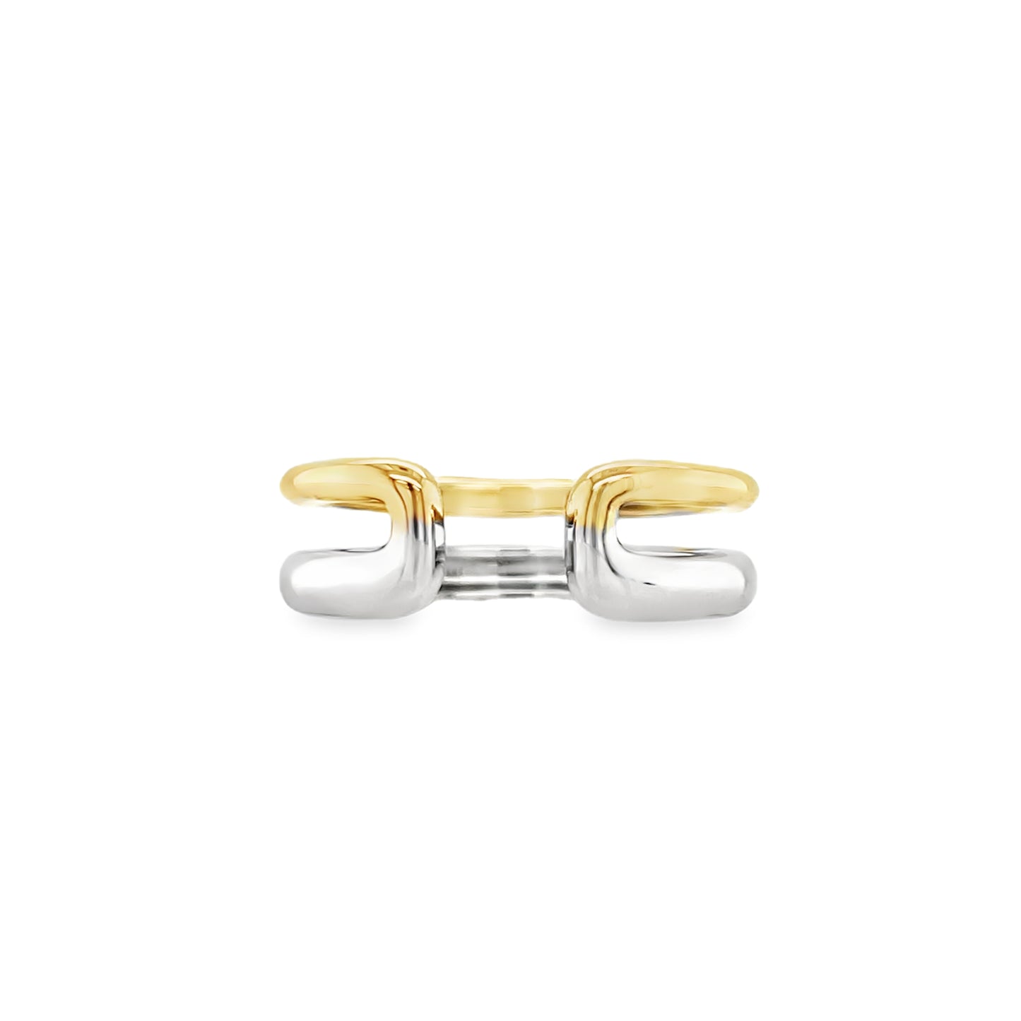 Jai's 14K Two-tone Open-band Ring