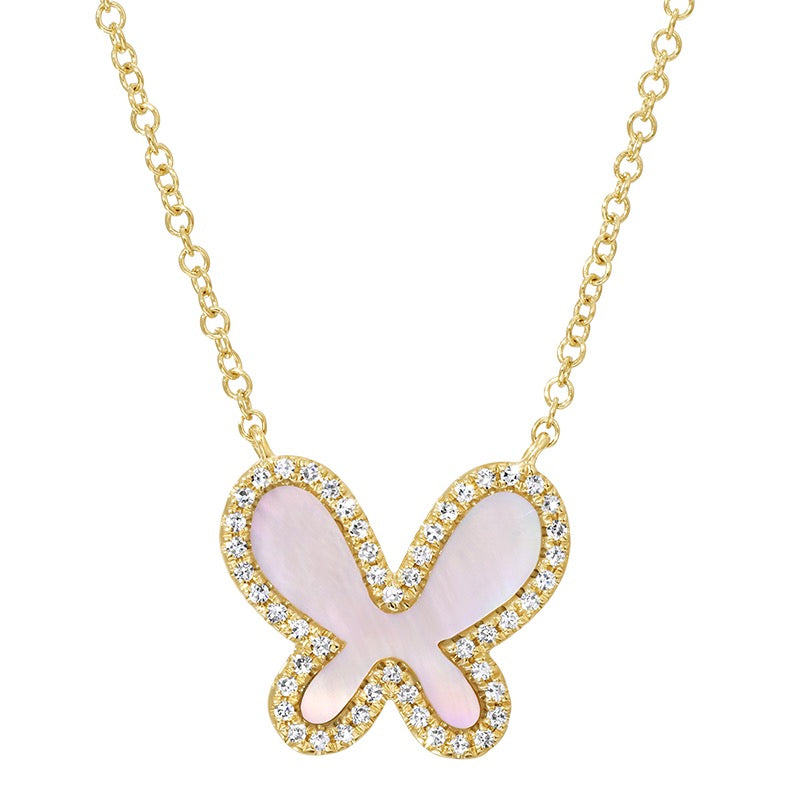 Jai's 14K Yellow Gold Spinel & Diamond Necklace