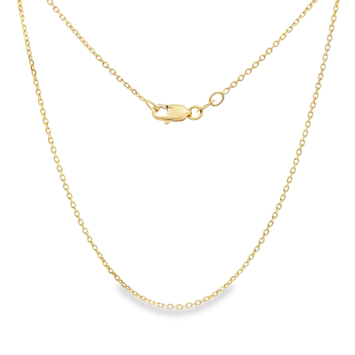 Jai's 14K Yellow Gold Fine Rolo Chain - 18"