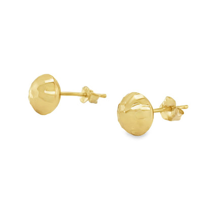 Jai's 14K Yellow Gold 7.5MM Faceted Button Suds