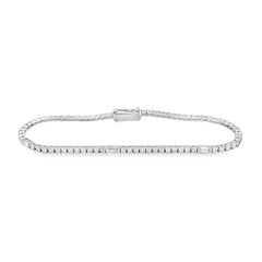 Hans Krieger's 18K White Gold 1.5-carat Diamond Tennis Bracelet
