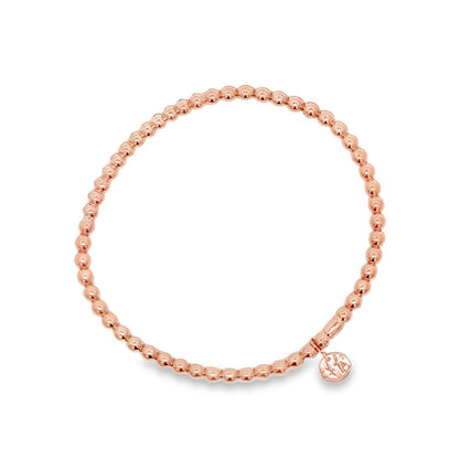 Hulchi Belluni's 18K Rose Gold Diamond Tresore Stretch Bracelet