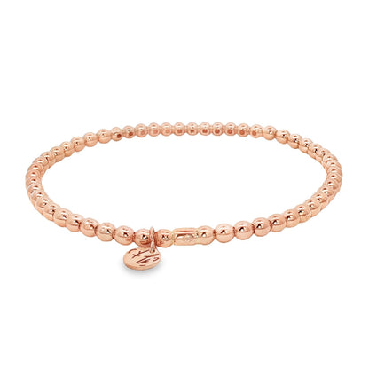 Hulchi Belluni's 18K Rose Gold Diamond Tresore Stretch Bracelet