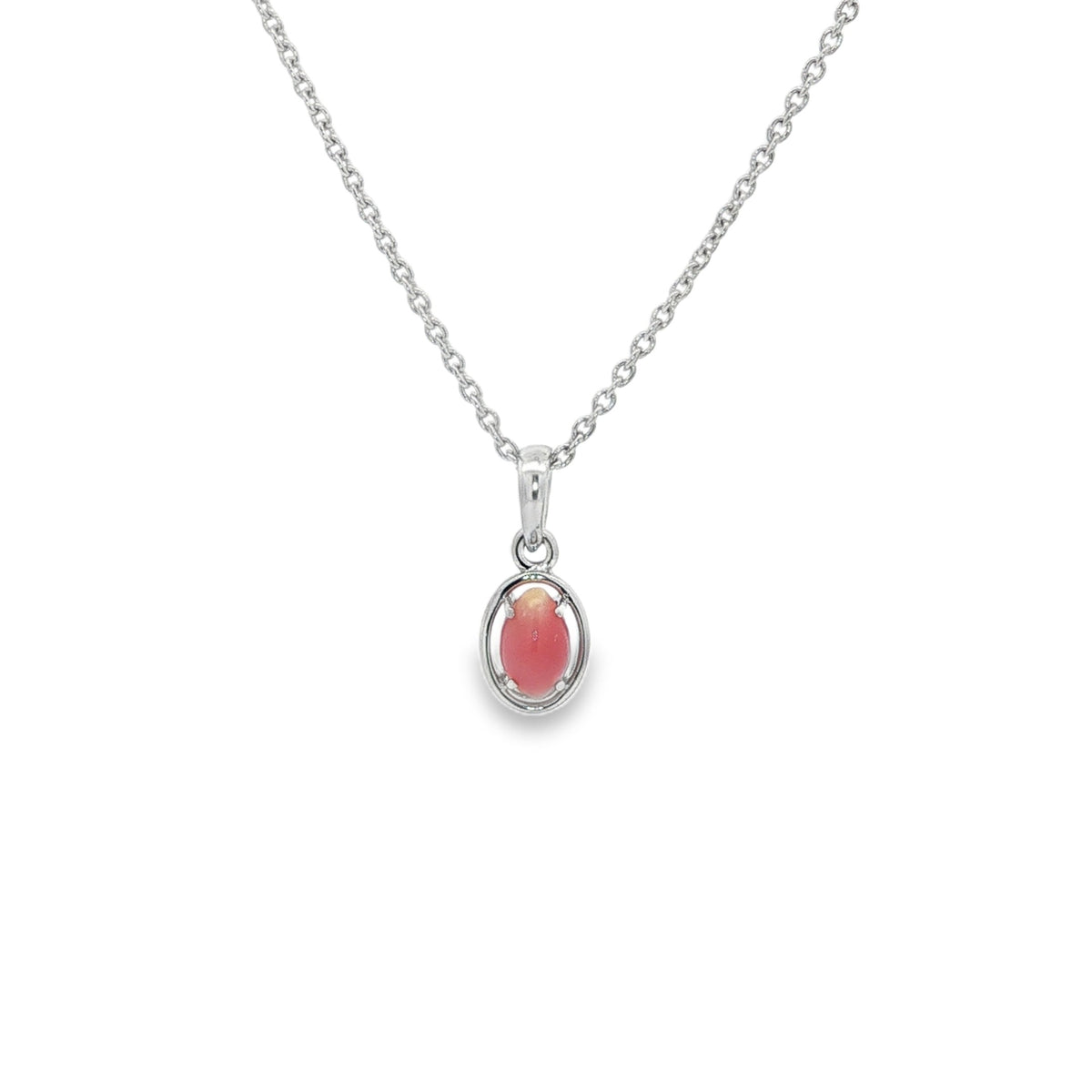 Jai's 14K White Gold Conch Pearl Necklace