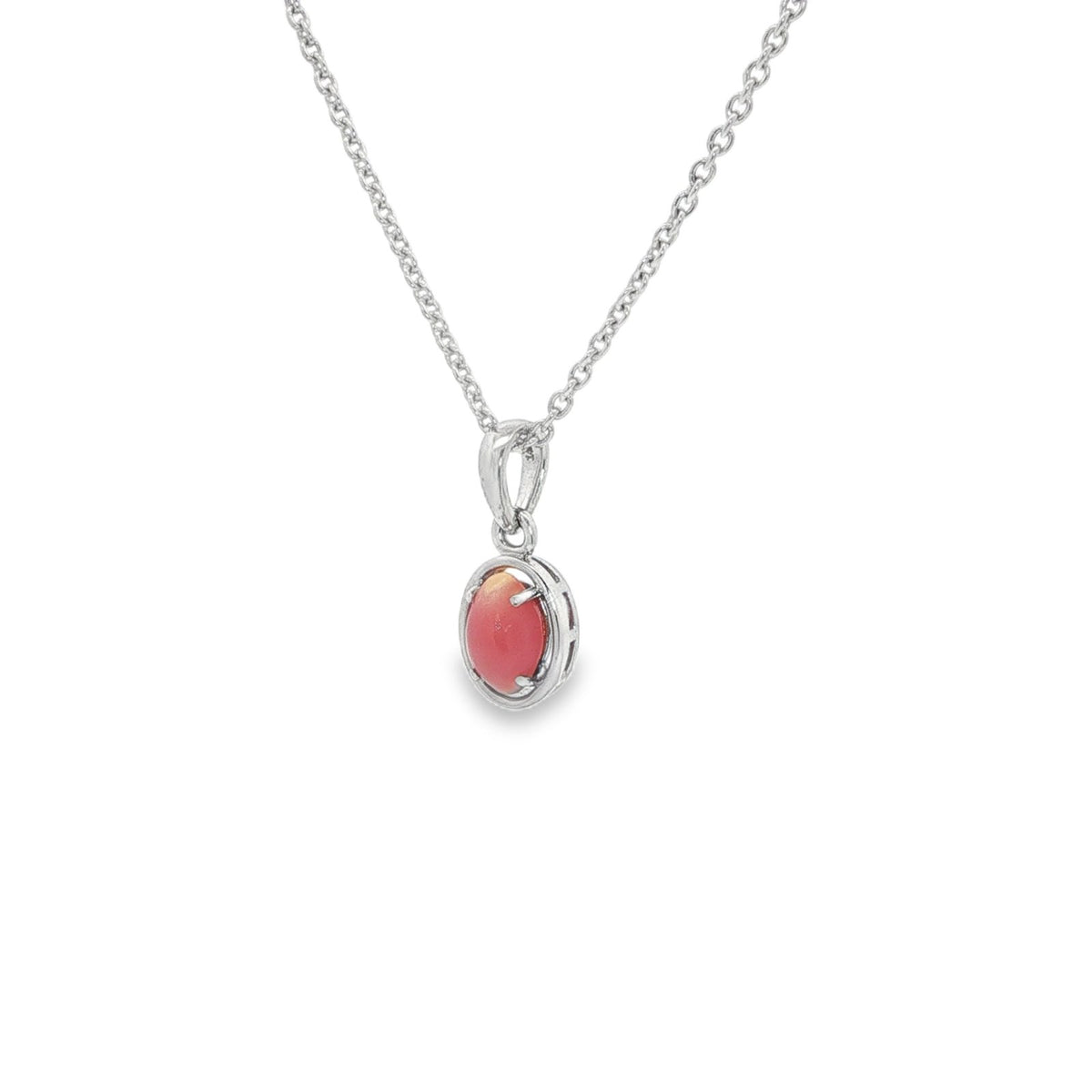 Jai's 14K White Gold Conch Pearl Necklace