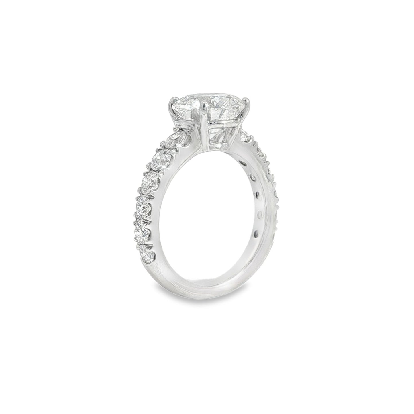 Jai's 18K White Gold 4-carat Diamond Engagement Ring