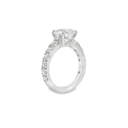 Jai's 18K White Gold 4-carat Diamond Engagement Ring