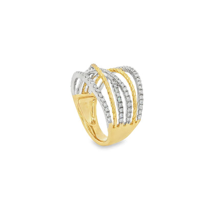 Jai's 18K Two-tone Diamond Ring