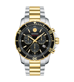 Movado's Series 800 with Black Chronograph Dial