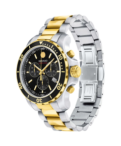 Movado's Series 800 with Black Chronograph Dial