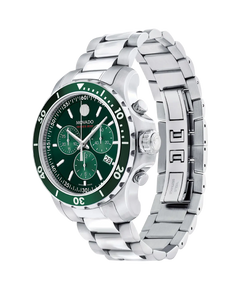 Movado's Series 800 with Green Chronograph Dial