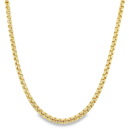 Jai's 14K Yellow Gold Thick Box Chain