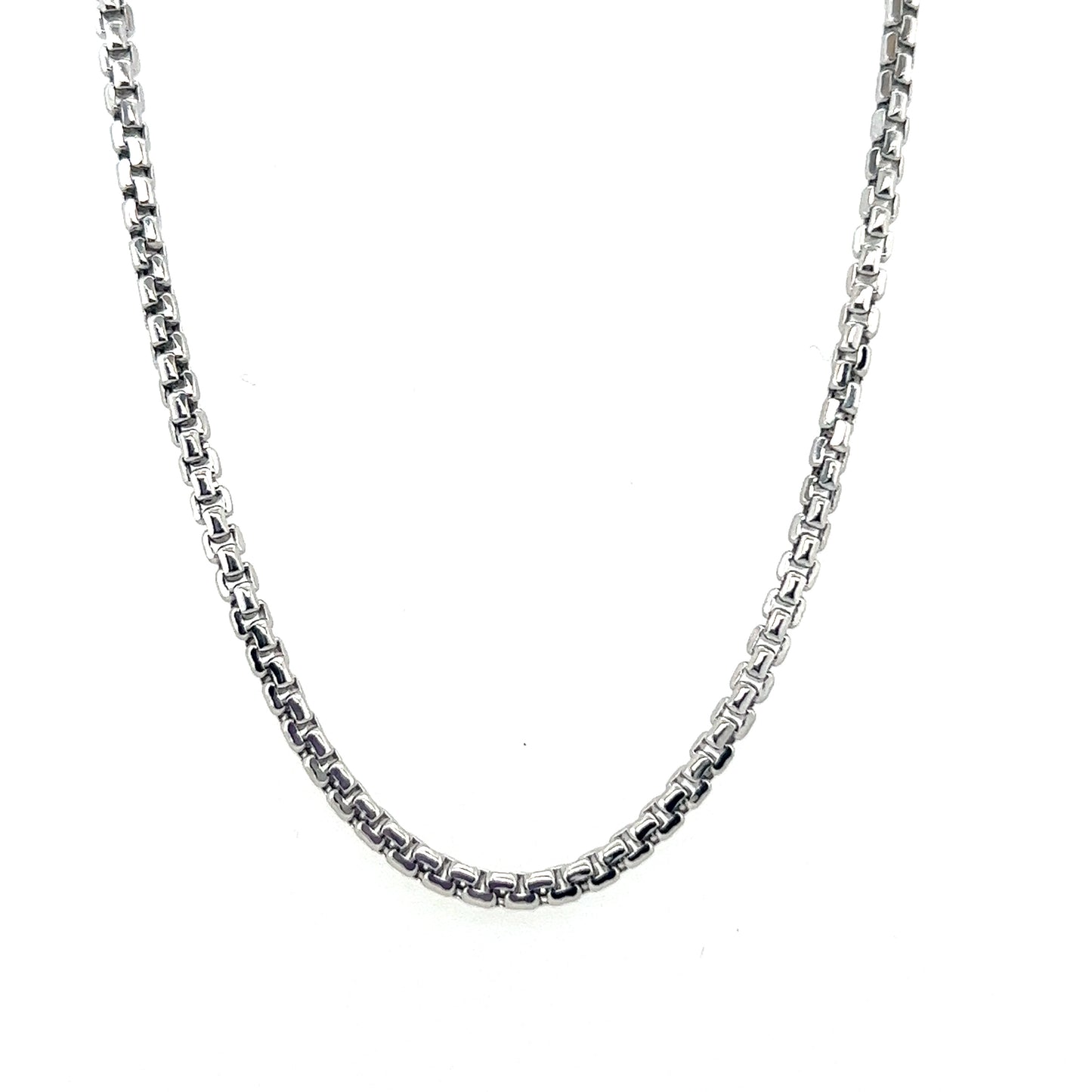 Jai's 14K White Gold Box Chain
