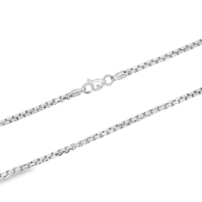 Jai's 14K White Gold Box Chain