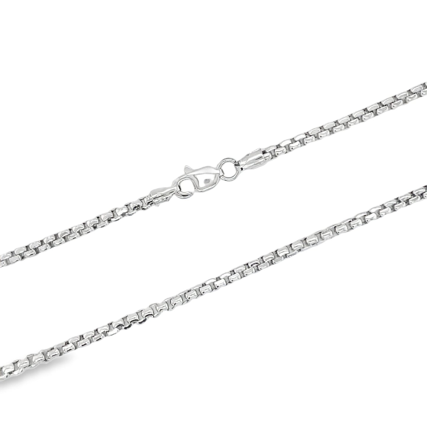 Jai's 14K White Gold Box Chain