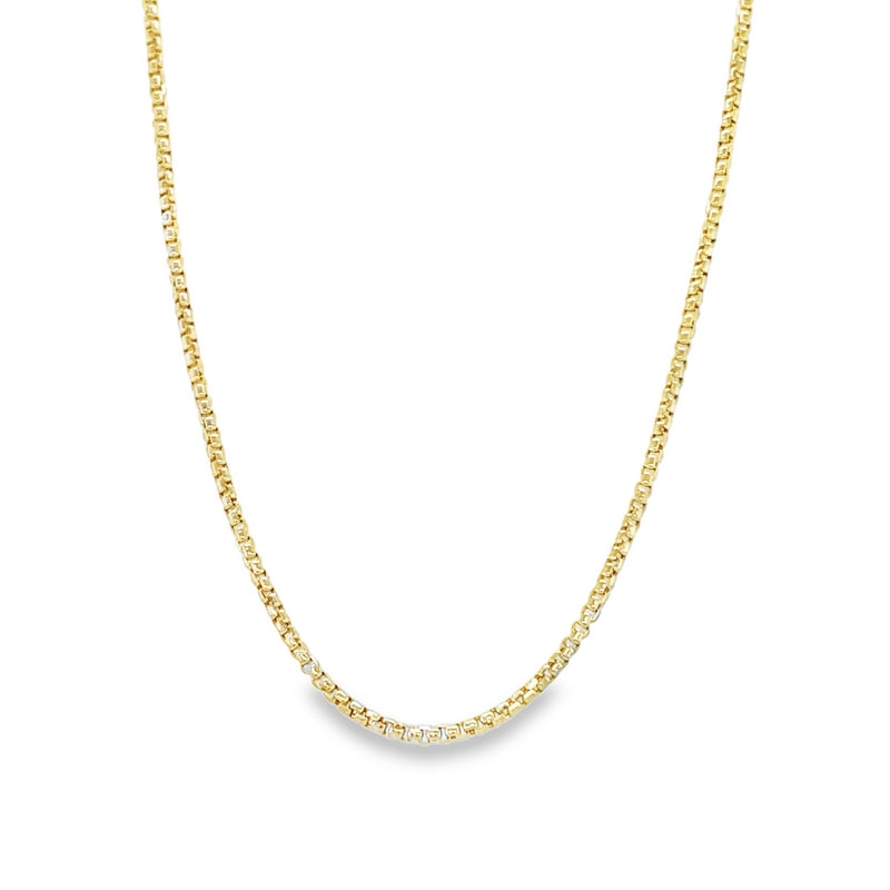 Jai's 14K Yellow Gold Fine Box Chain