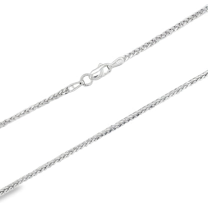 Jai's 14K White Gold Wheat Chain
