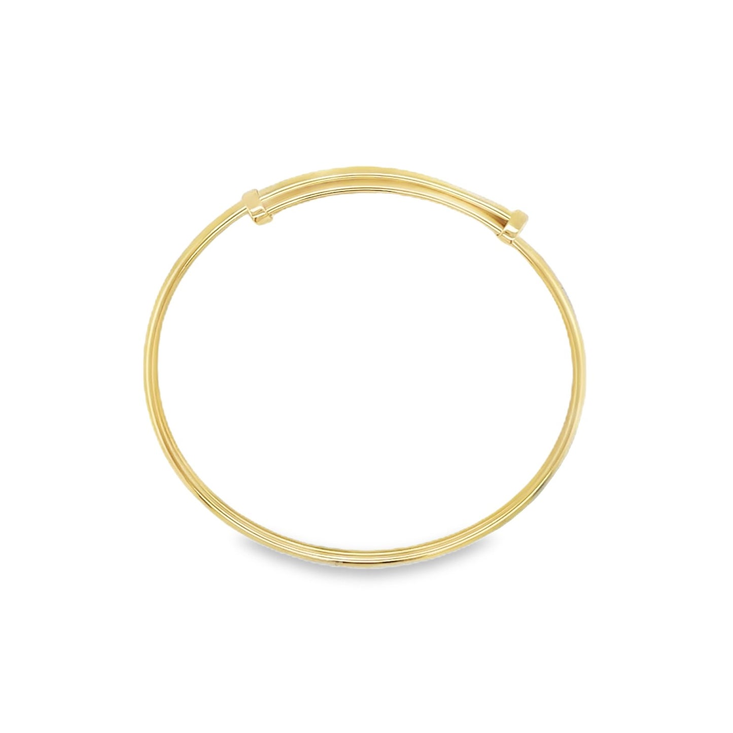 Jai's 14K Yellow Gold Adjustable Baby Bangle