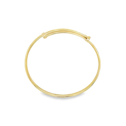 Jai's 14K Yellow Gold Adjustable Baby Bangle
