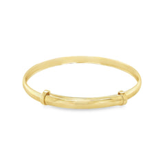 Jai's 14K Yellow Gold Adjustable Baby Bangle