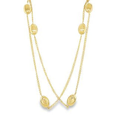 Jai's 18K Yellow Gold Beaded Necklace