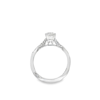 Tacori's 18K White Gold Simply Diamond Engagement Ring