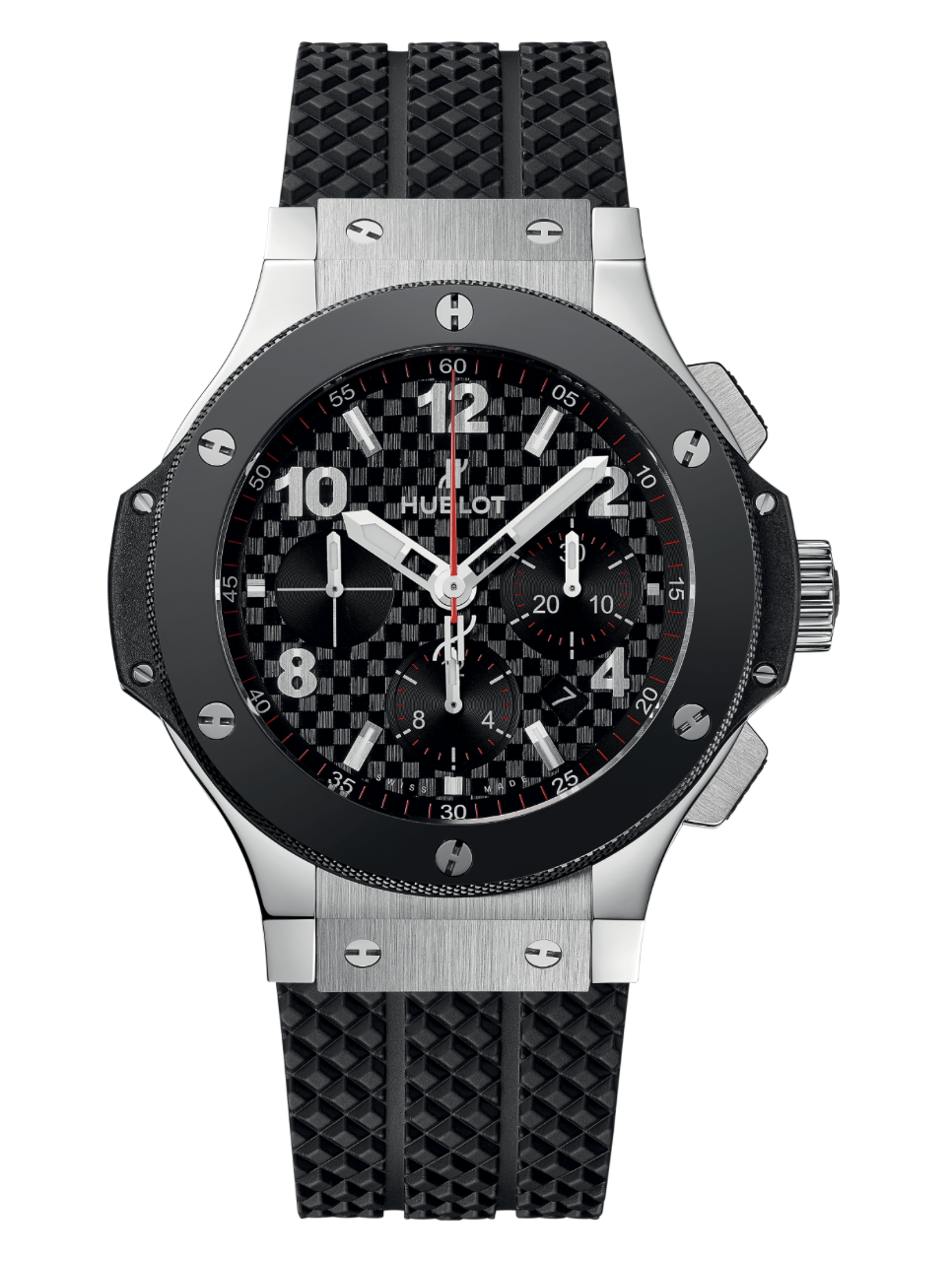 Hublot's Big Bang Original Steel Ceramic with Carbon Stamped Dial