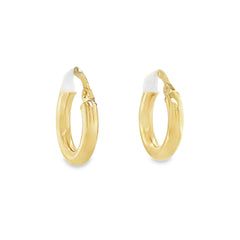 Jai's 14K Yellow Gold Petite Hoops