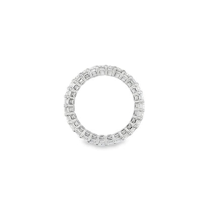 Hans Krieger's Platinum Emerald-cut Diamond Ring