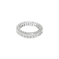 Hans Krieger's Platinum Emerald-cut Diamond Ring