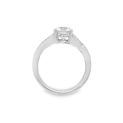 Hans Krieger's Platinum Diamond Engagement Ring