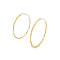 Jai's 14K Yellow Gold Large Hoops