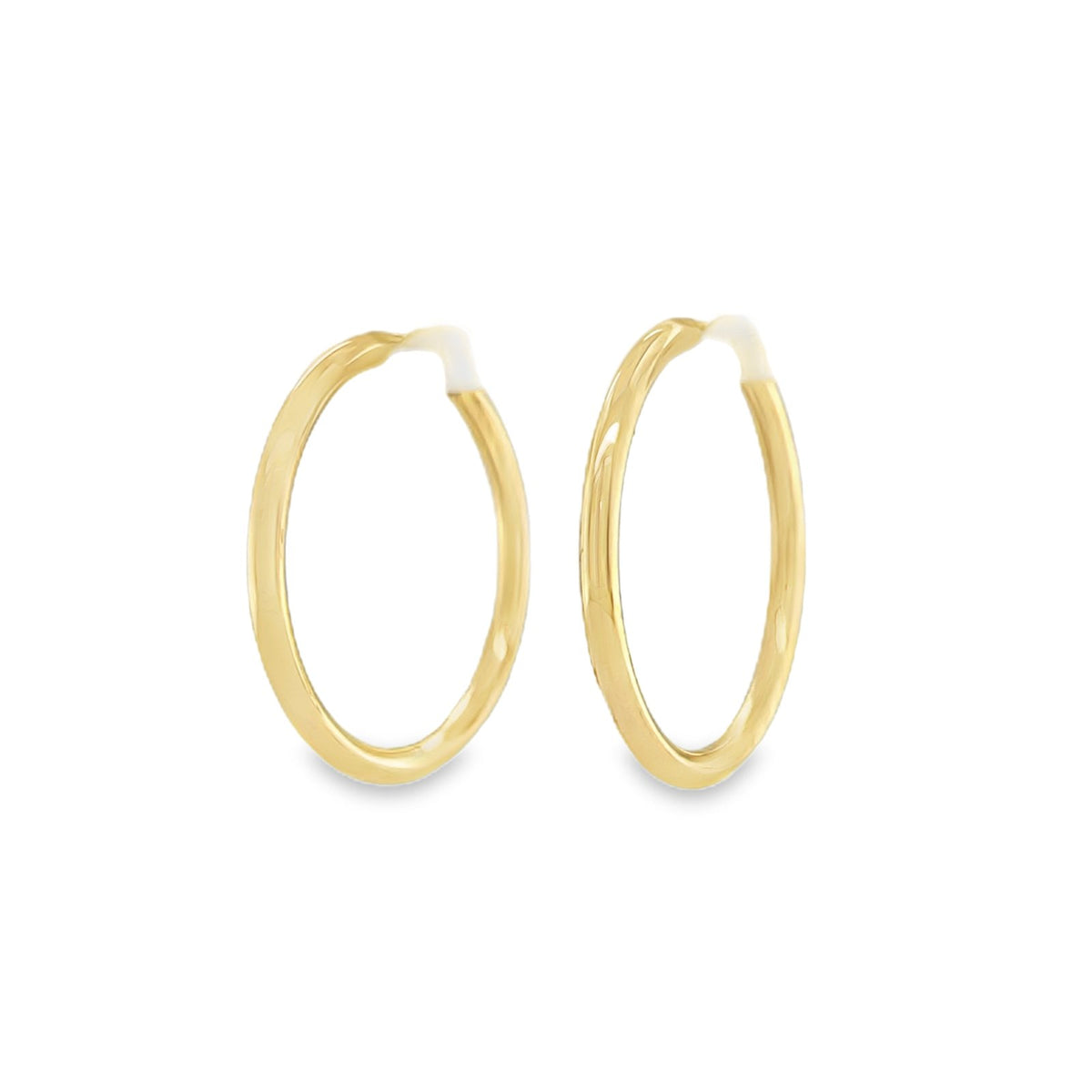 Jai's 14K Yellow Gold Medium Hoops
