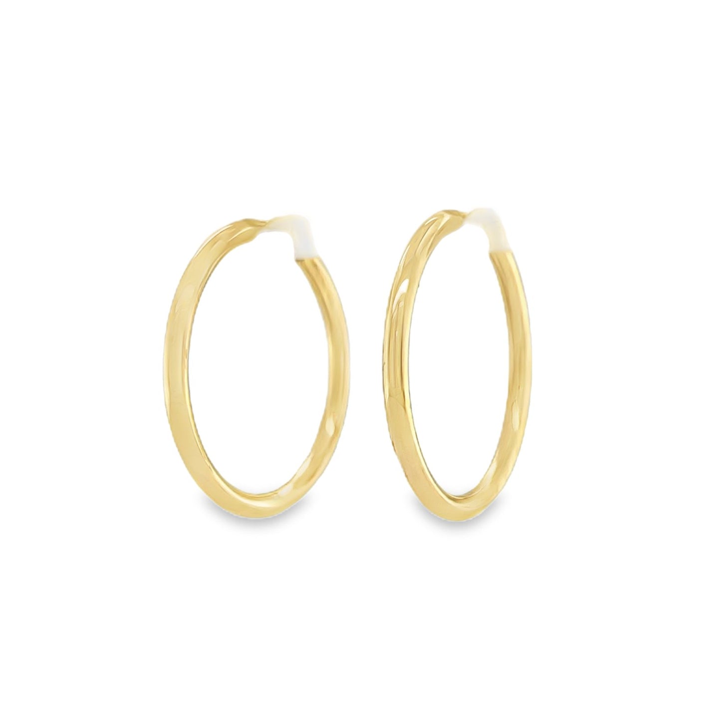 Jai's 14K Yellow Gold Medium Hoops