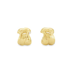 Jai's 14K Yellow Gold Thick X Studs